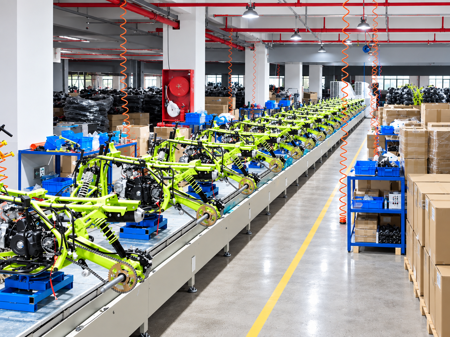 SJ MOTO ATV factory in China
